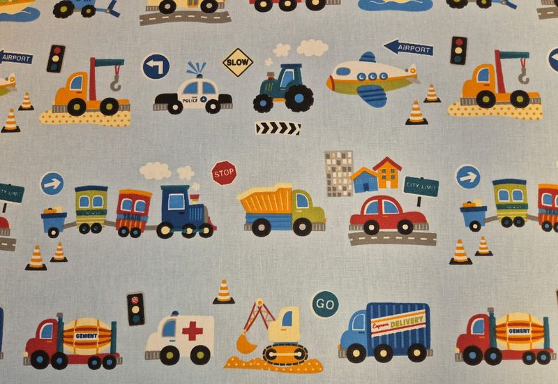 Spielzeugkiste mit Beschriftung - Auto